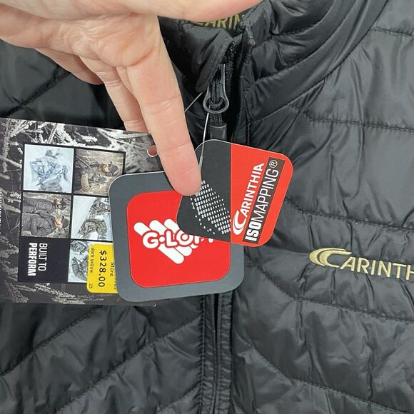 NWT Carinthia G-LOFT Ultra Black Jacket 2.0 Men's MEDIUM Lightweight Packable - Picture 12 of 16